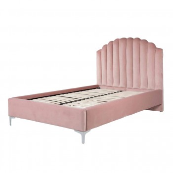  Bed Belmond 120x200 excl. matras (Quartz Pink 700) meubelen