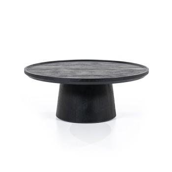  Salontafel Ron 80x32 - zwart meubelen