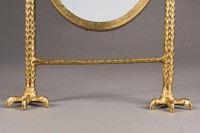 Decoratie Falcon mirror Brass Dutchbone