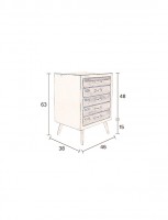 Kasten Sol cabinet & sideboard Dutchbone