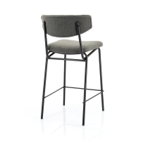 barstoelen Bar chair Crockett - dark grey BY-BOO
