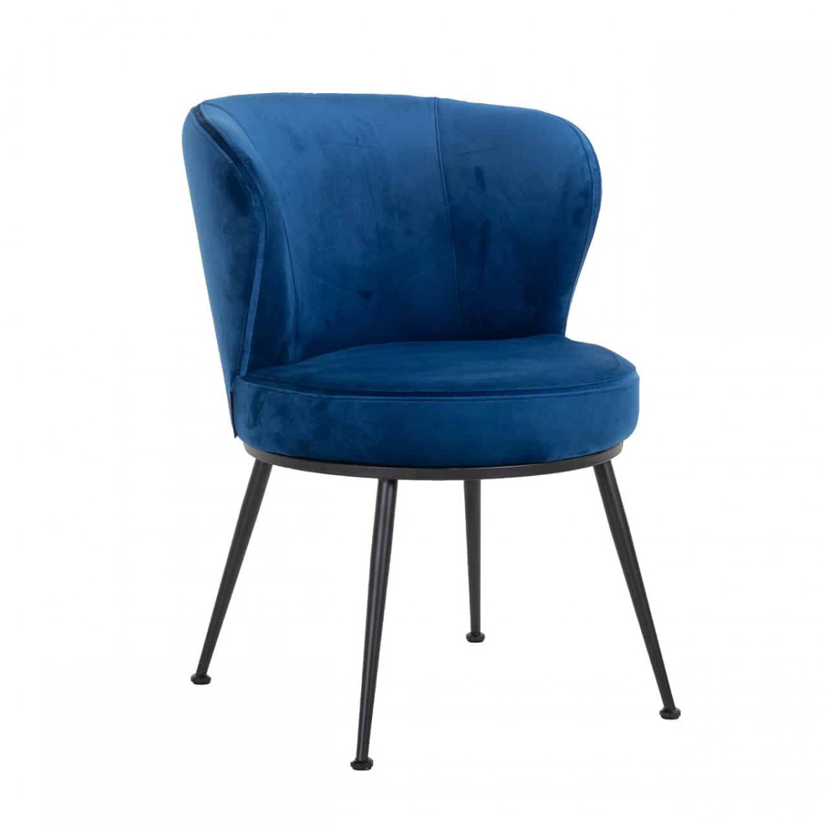 stoelen stoel meadow blue velvet richmond interiors